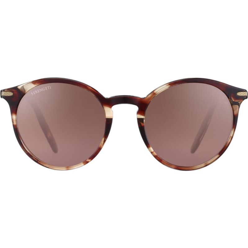 LEONORA, Shiny Striped Brown-Mineral Polarized Drivers Gradient Cat 2 to 3, hi-res image number null